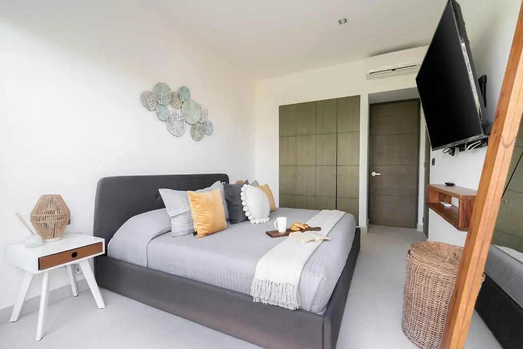 Apartment Sunsetviewph+Privpool+Near Beach&Town+Rooftop+50Mb Tulum