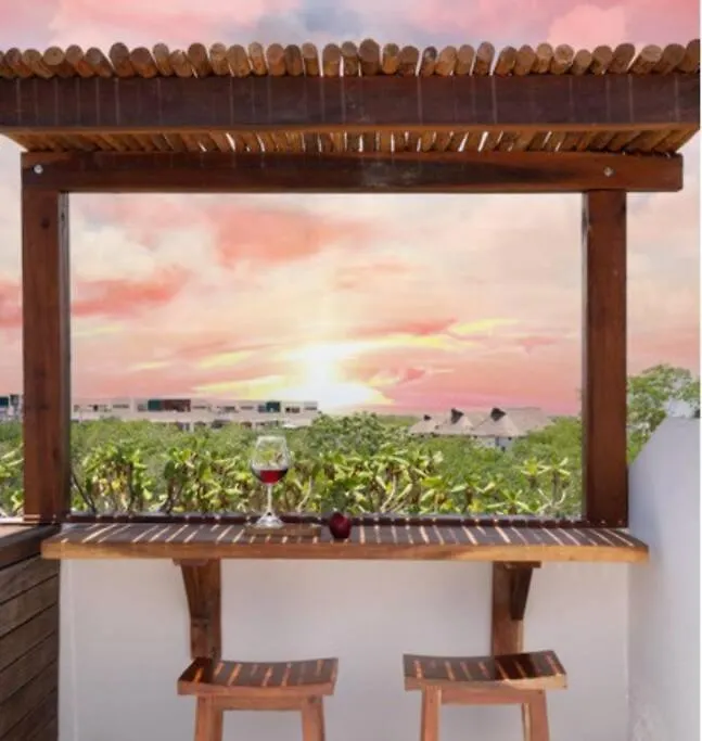 Sunsetviewph+Privpool+Near Beach&Town+Rooftop+50Mb Tulum Mexico
