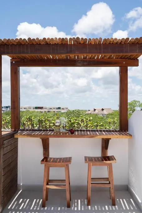Sunsetviewph+Privpool+Near Beach&Town+Rooftop+50Mb Tulum Apartment