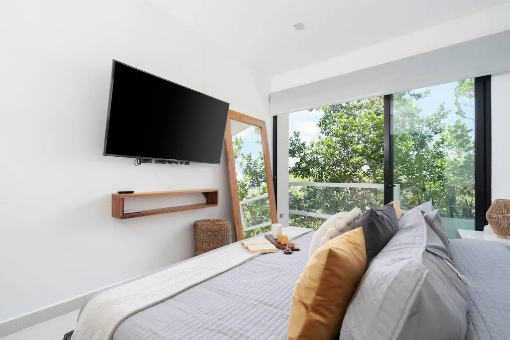 Apartment Sunsetviewph+Privpool+Near Beach&Town+Rooftop+50Mb Tulum
