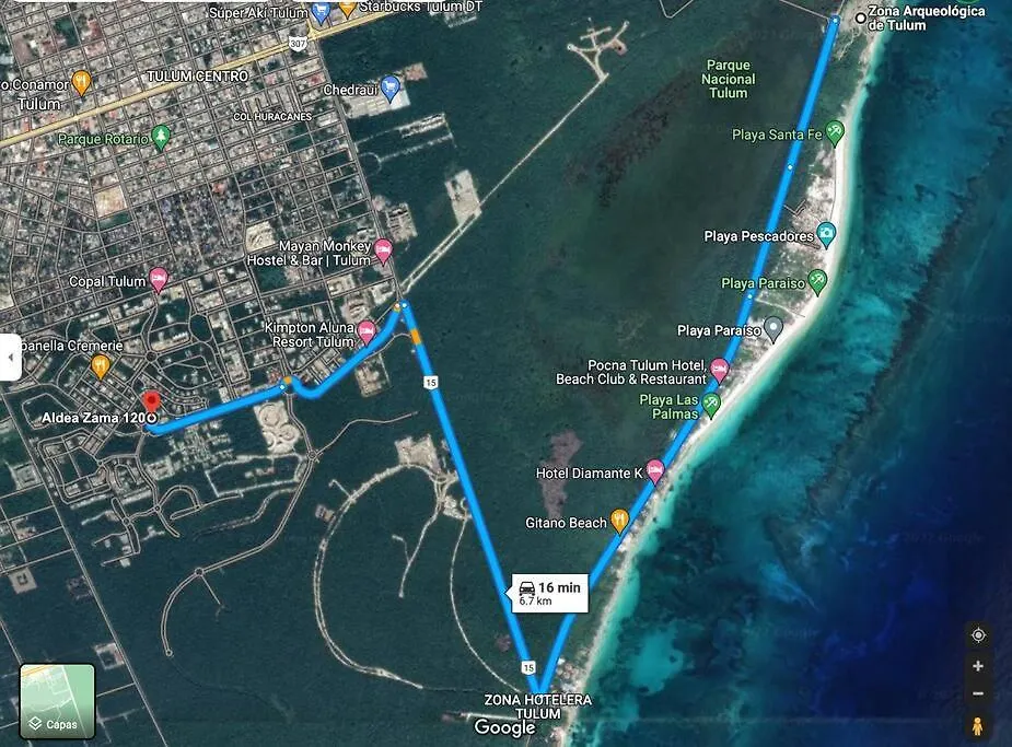 Sunsetviewph+Privpool+Near Beach&Town+Rooftop+50Mb Tulum 0*,  Mexico